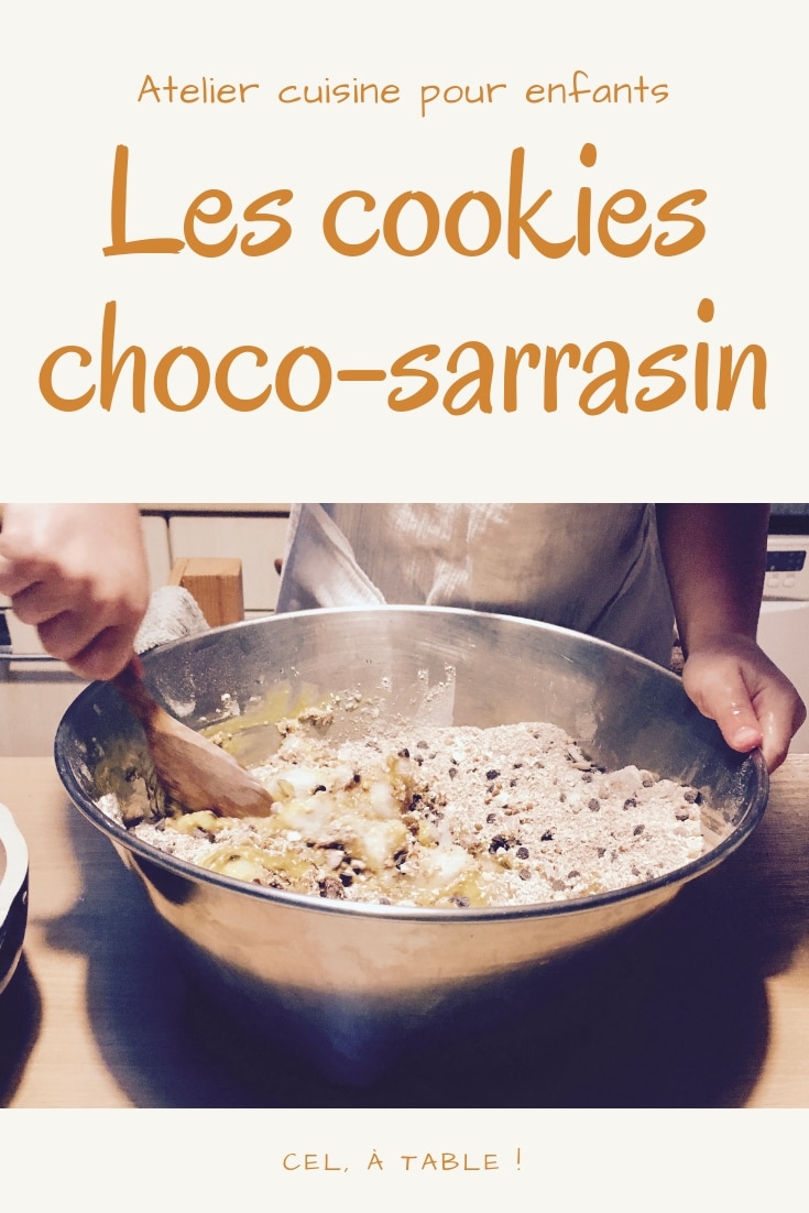 Atelier cuisine pour enfants : les cookies chocolat-sarrasin