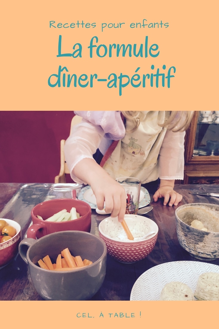 Dîner apéritif pour enfants