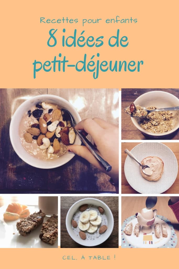 8 idées de petit-déjeuner pour les enfants