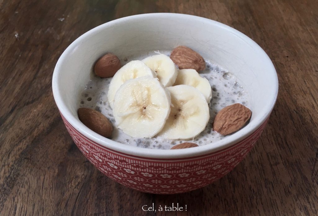 Une petite crème de chia pour un réveil en douceur