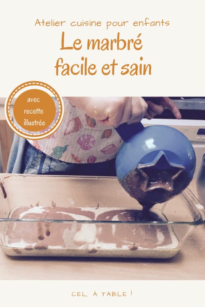 Recette du marbré facile et sain à cuisiner avec votre enfant