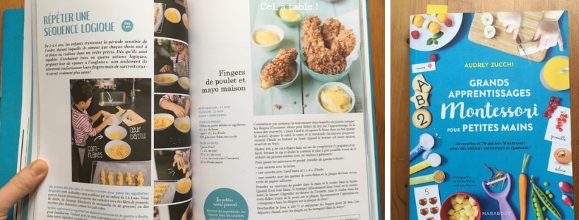 livre Montessori en cuisine