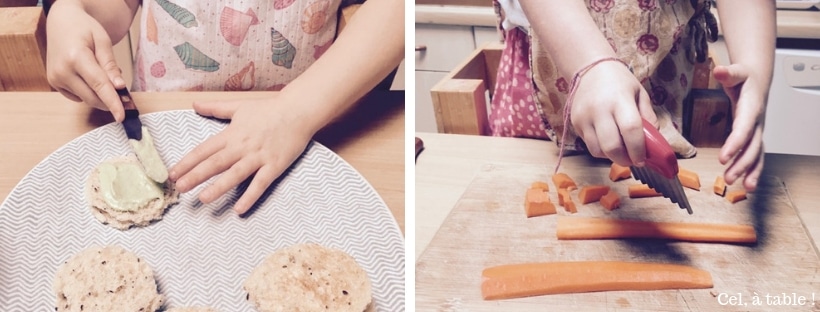 utilisation des couteaux par les enfants