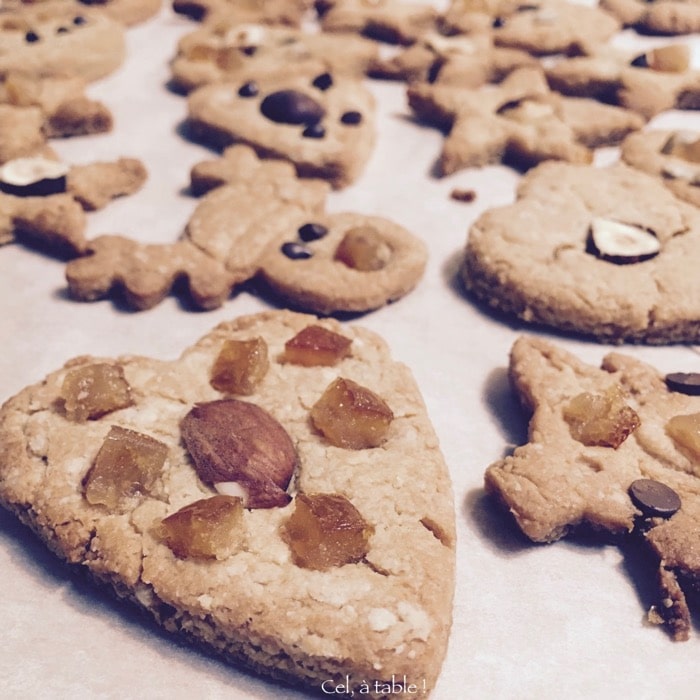 La recette des biscuits de Noël amande-orange (version 1)