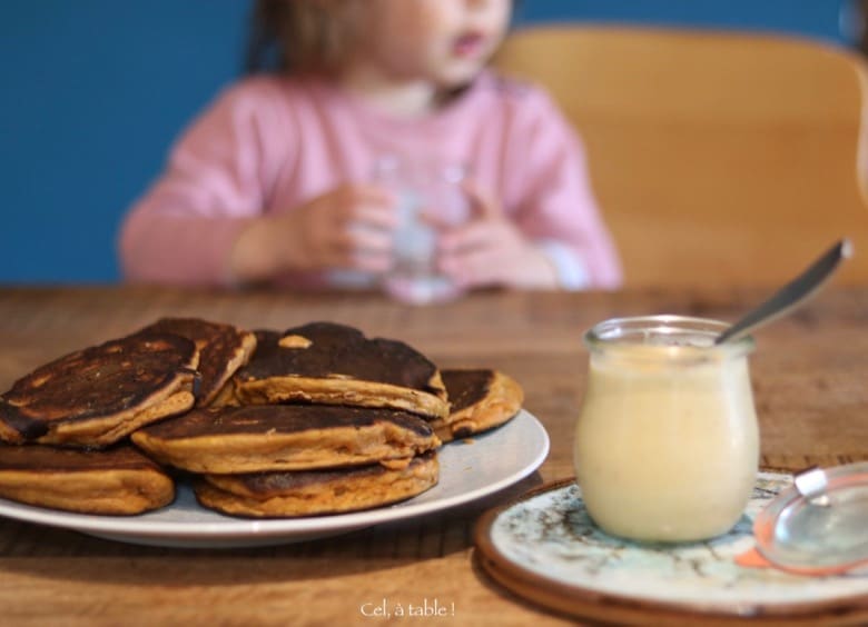 Des Legumes En Dessert Cuisiner Avec Les Enfants Des Pancakes De Patate Douce Cel A Table